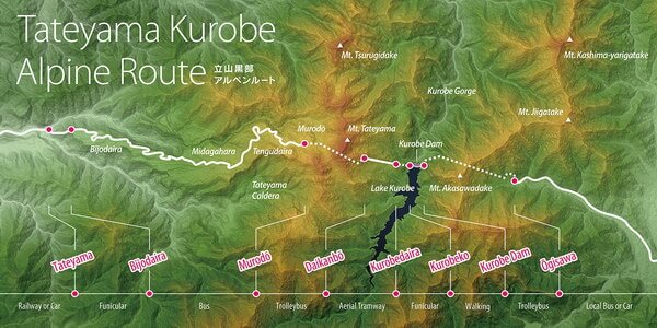 Tateyama Kurobe Alpine Route